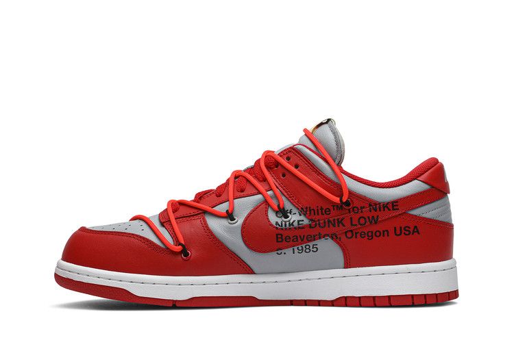 Nike Dunk Low Off-White University Red - CT0856-600