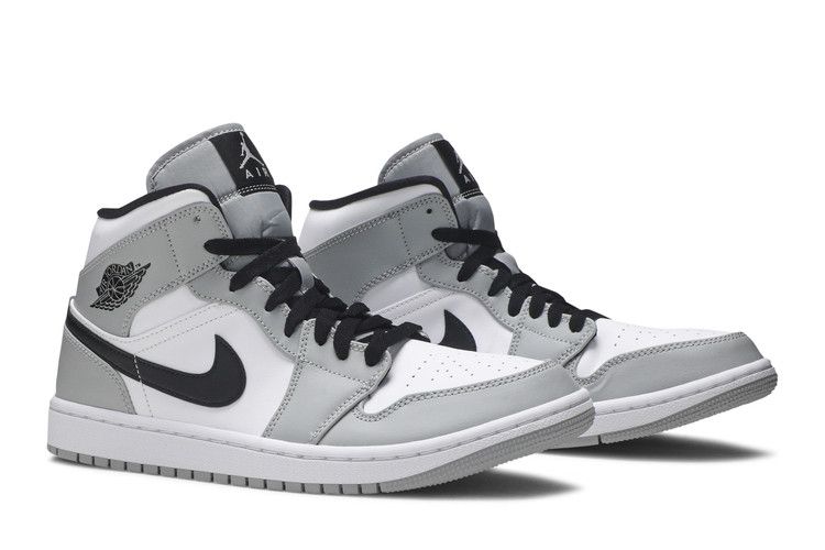 Air Jordan Air Jordan 1 Mid Light Smoke Grey - 554724-092 / 554725-092