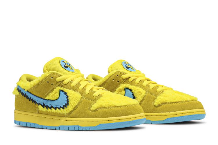 Nike SB Dunk Low Grateful Dead Bears Yellow - CJ5378-700