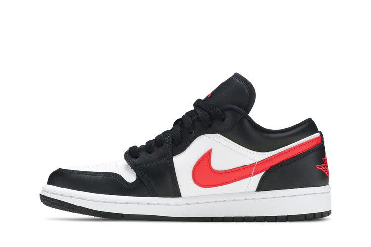 Air Jordan Air Jordan 1 Low Black Siren Red - DC0774-004