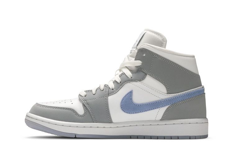 Air Jordan Air Jordan 1 Mid Wolf Grey - BQ6472-105