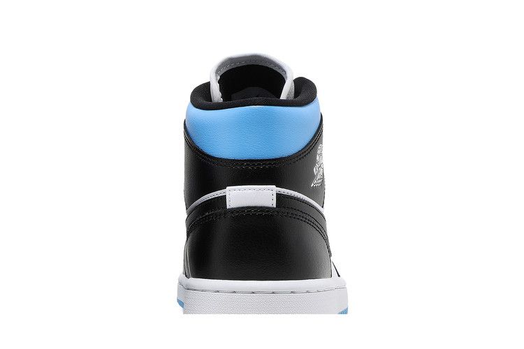 Air Jordan Air Jordan 1 Mid University Black White - BQ6472-102