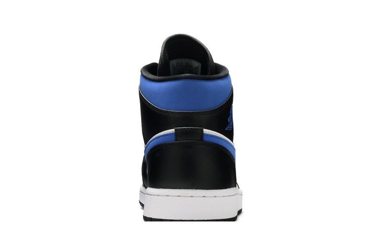 Air Jordan Air Jordan 1 Mid White Black Royal - 554725-140 / 554724-140