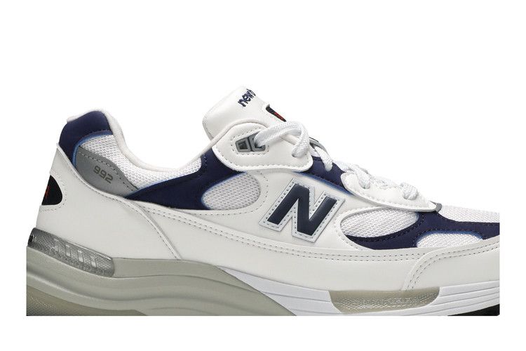 New Balance 992 White Navy - M992EC