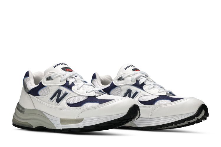 New Balance 992 White Navy - M992EC