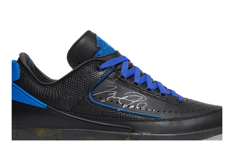 Air Jordan Air Jordan 2 Retro Low SP Off-White Black Blue - DJ4375-004