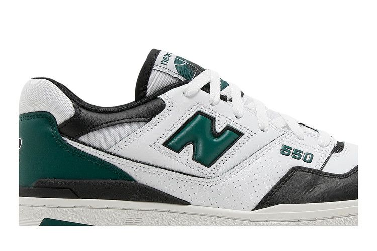 New Balance 550 White Green Black - BB550LE1