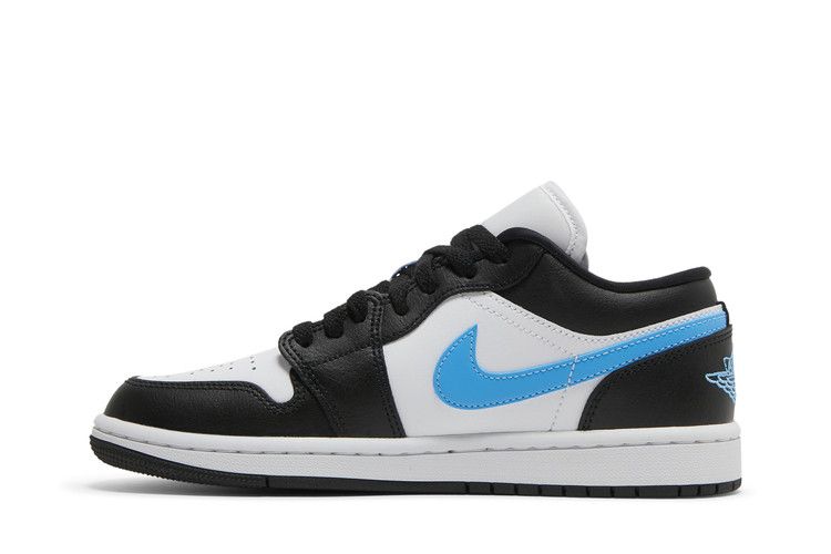 Air Jordan Air Jordan 1 Low Black University Blue - DC0774-041