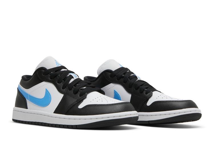 Air Jordan Air Jordan 1 Low Black University Blue - DC0774-041