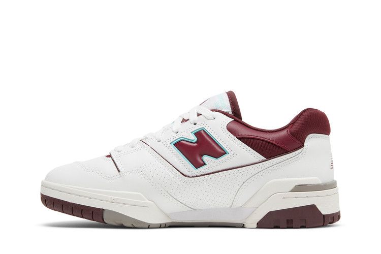 New Balance 550 Burgundy Cyan - BB550WBG