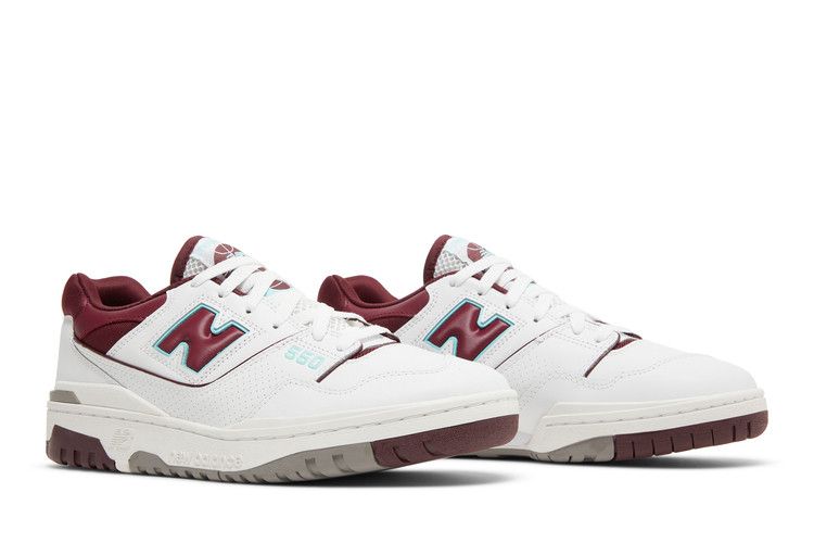 New Balance 550 Burgundy Cyan - BB550WBG