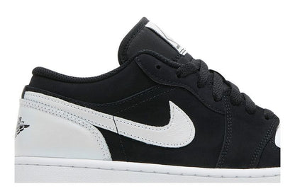 Air Jordan Air Jordan 1 Low Black White Diamond - DH6931-001