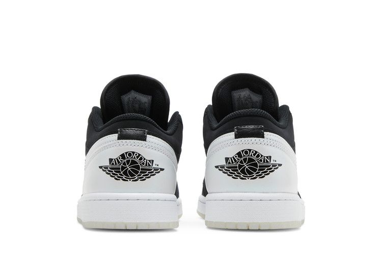 Air Jordan Air Jordan 1 Low Black White Diamond - DH6931-001