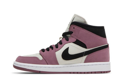 Air Jordan Air Jordan 1 Mid Light Mulberry - DC7267-500