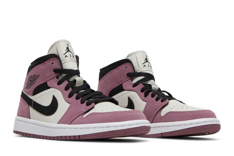 Air Jordan Air Jordan 1 Mid Light Mulberry - DC7267-500