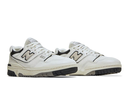 New Balance 550 Cream Black - BB550LWT