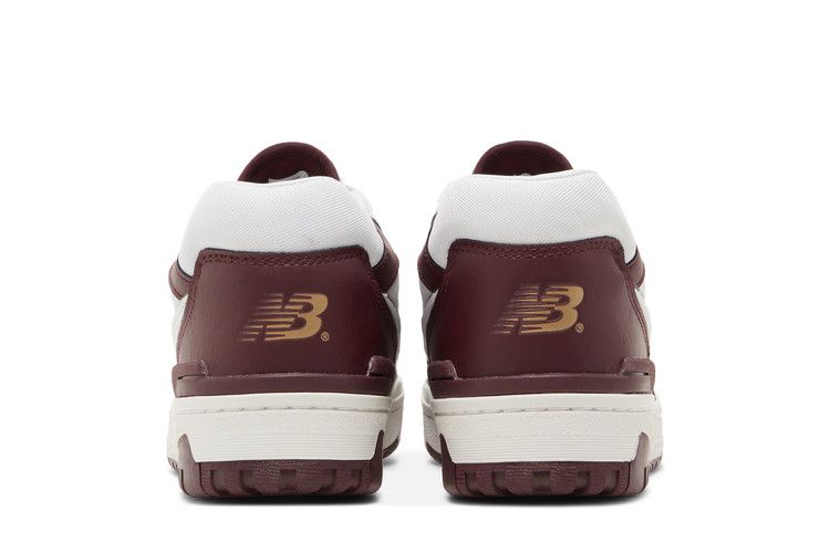 New Balance 550 White Burgundy - BB550BZ1