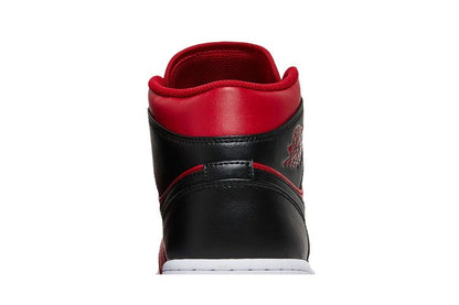 Air Jordan Air Jordan 1 Mid Reverse Bred - 554724-660 / 554725-660