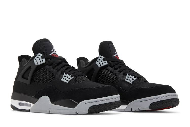 Air Jordan Air Jordan 4 Black Canvas - DH7138-006 / DV0553-006