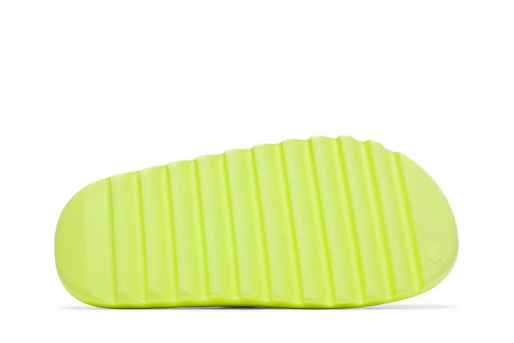 Adidas Yeezy Slide Glow Green (Restock Pair 2022) - HQ6447