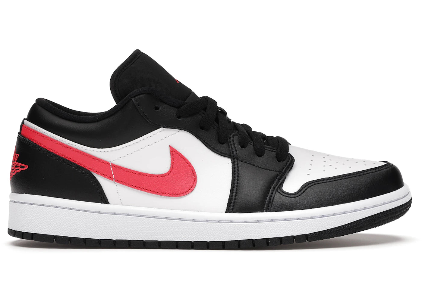 Air Jordan Air Jordan 1 Low Black Siren Red - DC0774-004