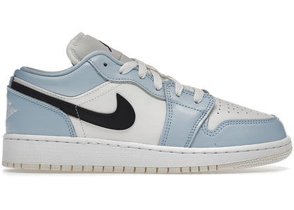 Air Jordan Air Jordan 1 Low Ice Blue Black - 554723-401