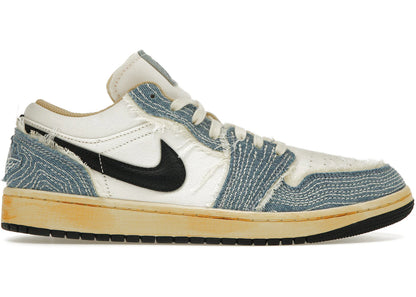 Air Jordan Air Jordan 1 Low SE WRMK Sashiko Denim - FN7670-493