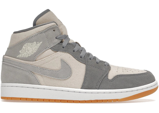 Air Jordan Air Jordan 1 Mid Coconut Milk Particle Grey - DN4281-100 / DN4346-100