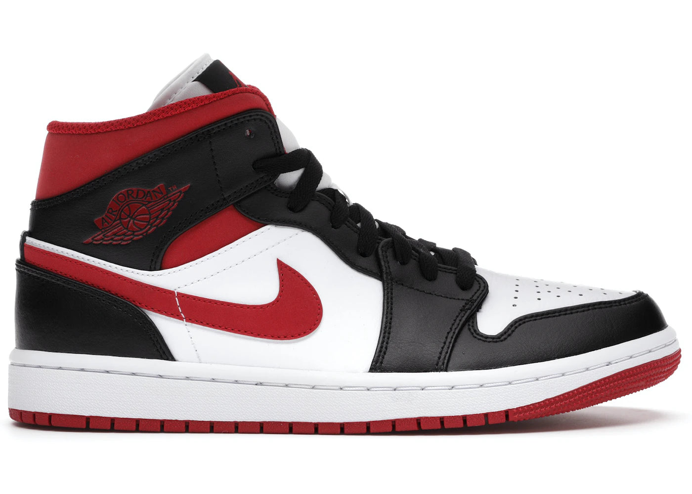 Air Jordan Air Jordan 1 Mid Gym Red Black White - 554724-122 / DJ4695-122