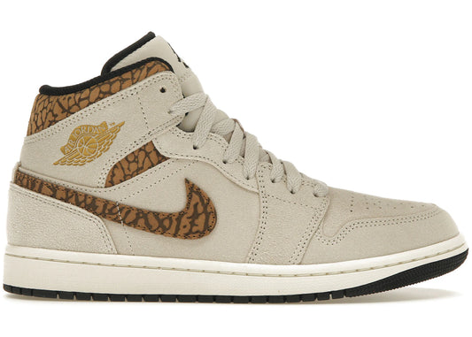 Air Jordan Air Jordan 1 Mid SE Brown Elephant - DZ4129-102 / DZ5369-102