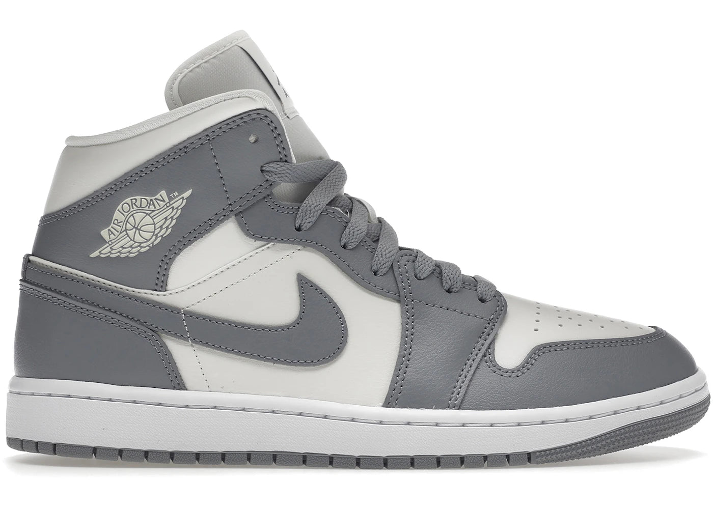 Air Jordan Air Jordan 1 Mid Grey Sail - BQ6472-115