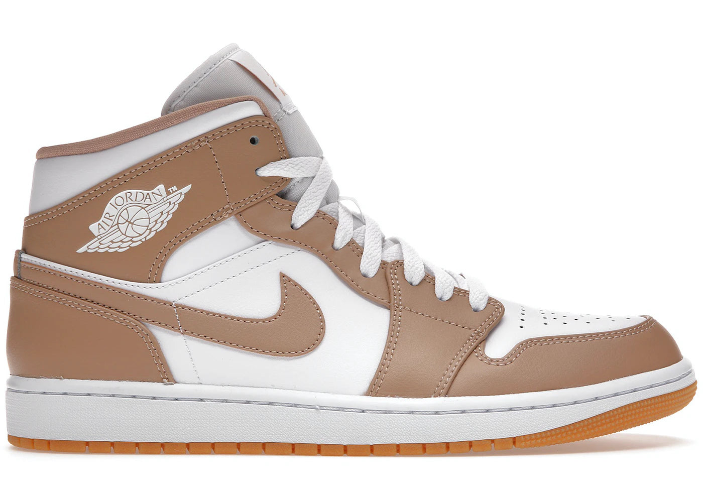 Air Jordan Air Jordan 1 Mid Tan Gum - 554724-271