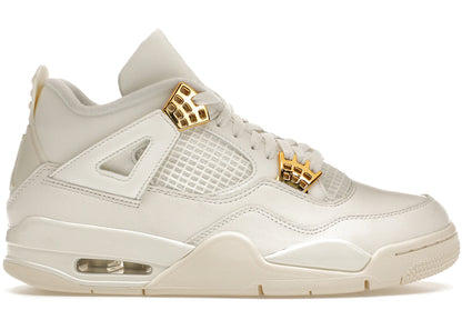 Air Jordan Air Jordan 4 Sail Metallic Gold - AQ9129-170