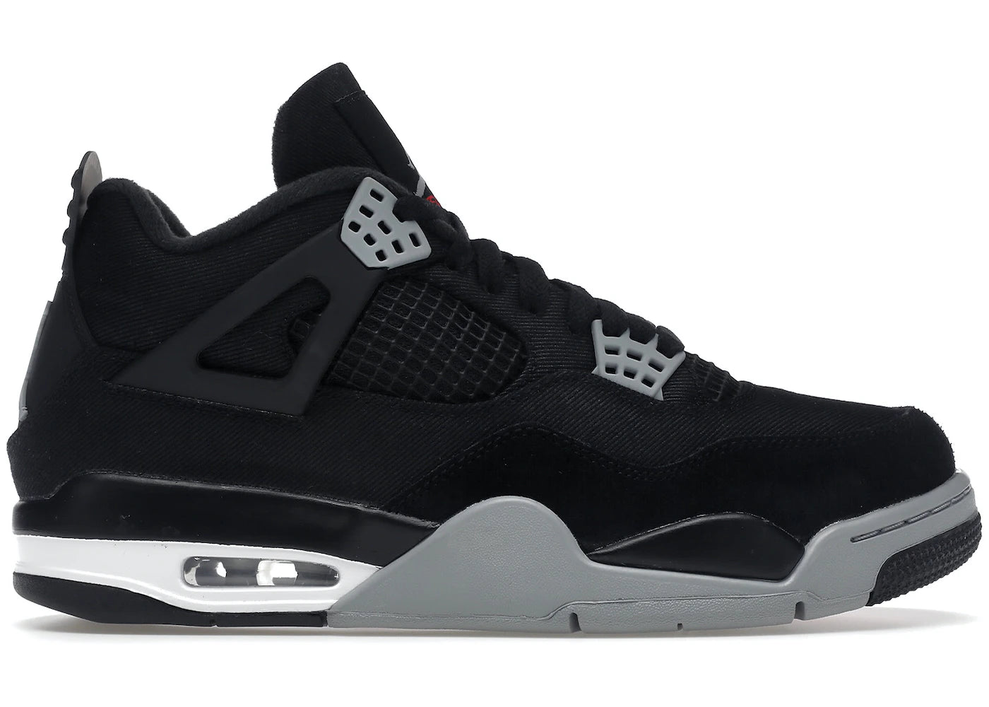 Air Jordan Air Jordan 4 Black Canvas - DH7138-006 / DV0553-006