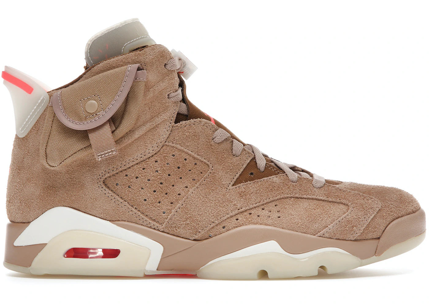 Air Jordan Air Jordan 6 Retro Travis Scott British Khaki - DH0690-200