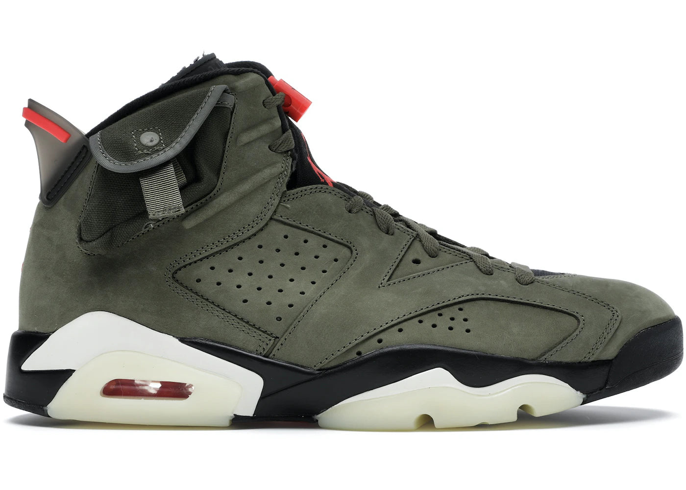 Air Jordan Air Jordan 6 Travis Scott Medium Olive - CN1084-200 / CN1085-200