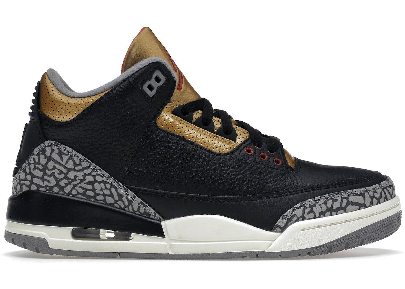 Air Jordan Air Jordan 3 Retro Black Cement Gold - CK9246-067