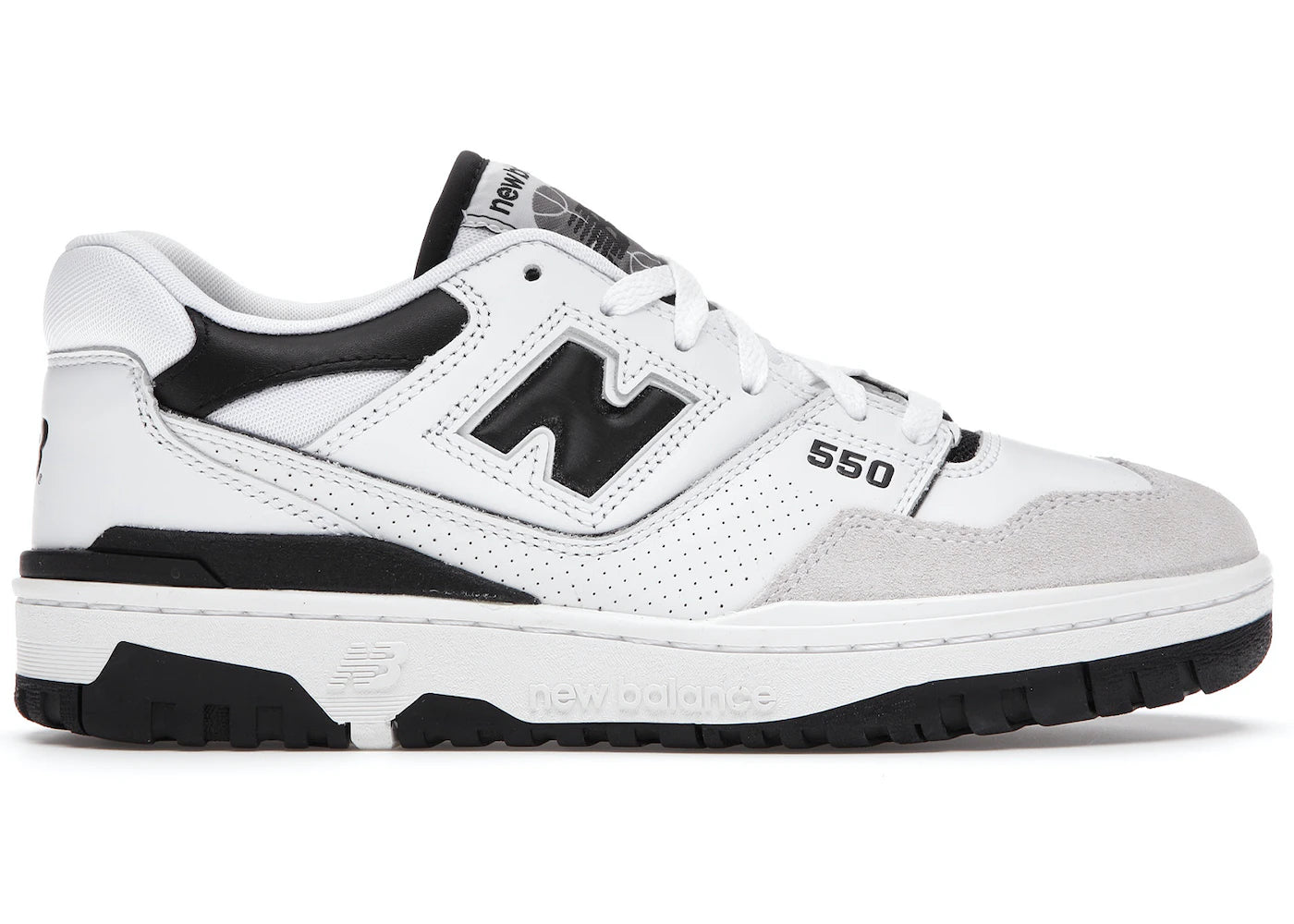 New Balance 550 Sea Salt Black - BB550LM1