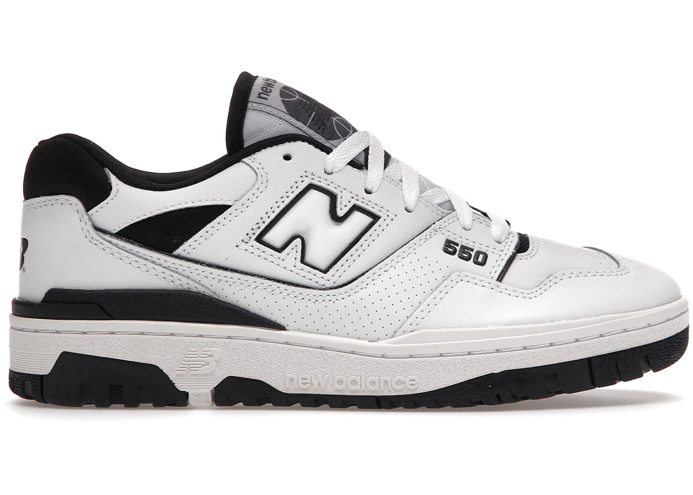 New Balance 550 White Black - BB550HA1