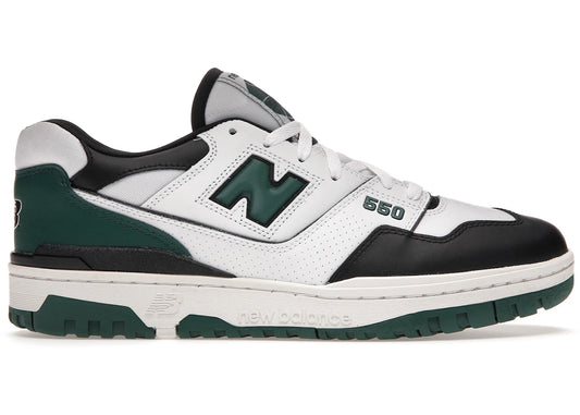 New Balance 550 White Green Black - BB550LE1