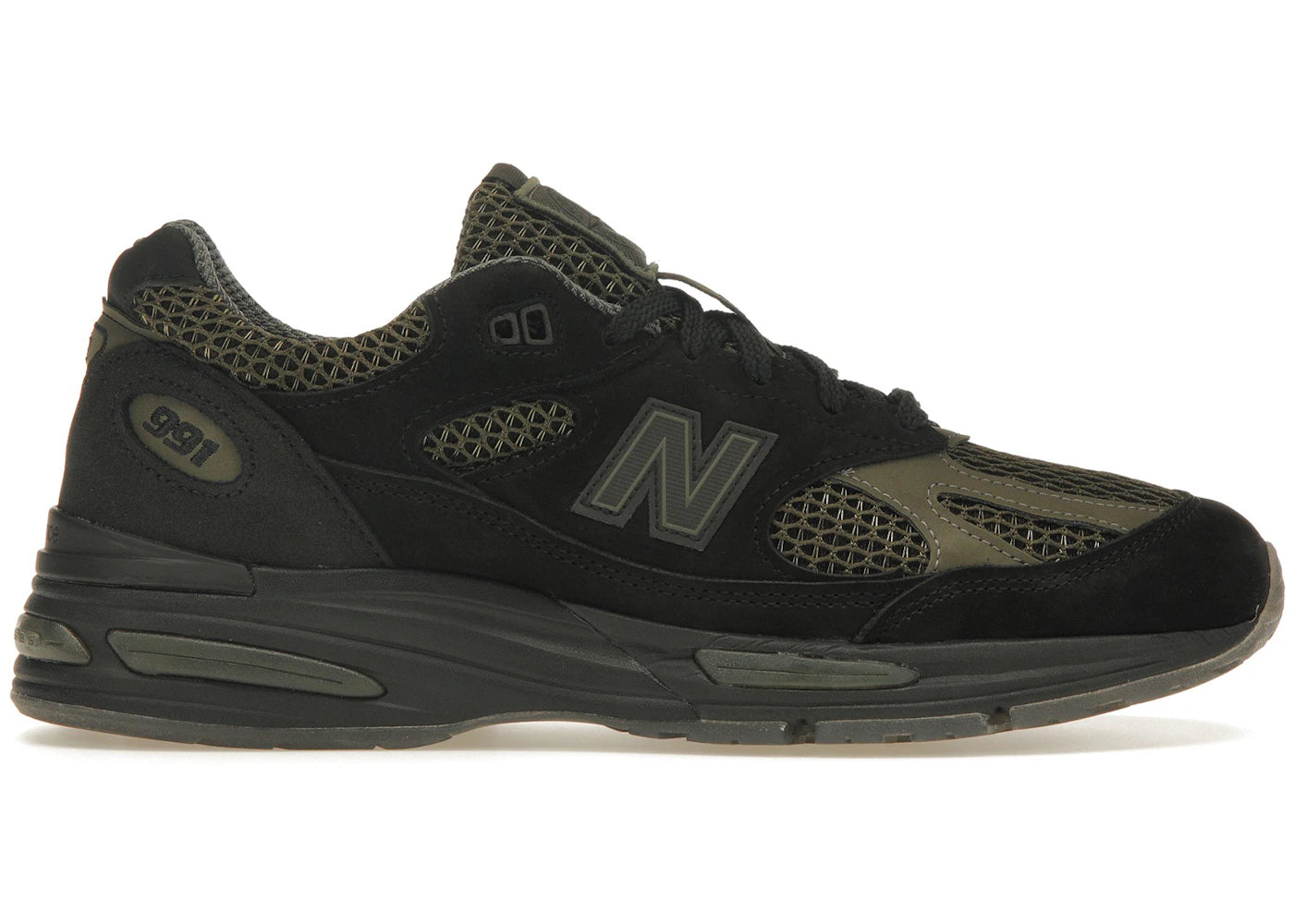 New Balance 991v2 MiUK Stone Island Black - U991SD2