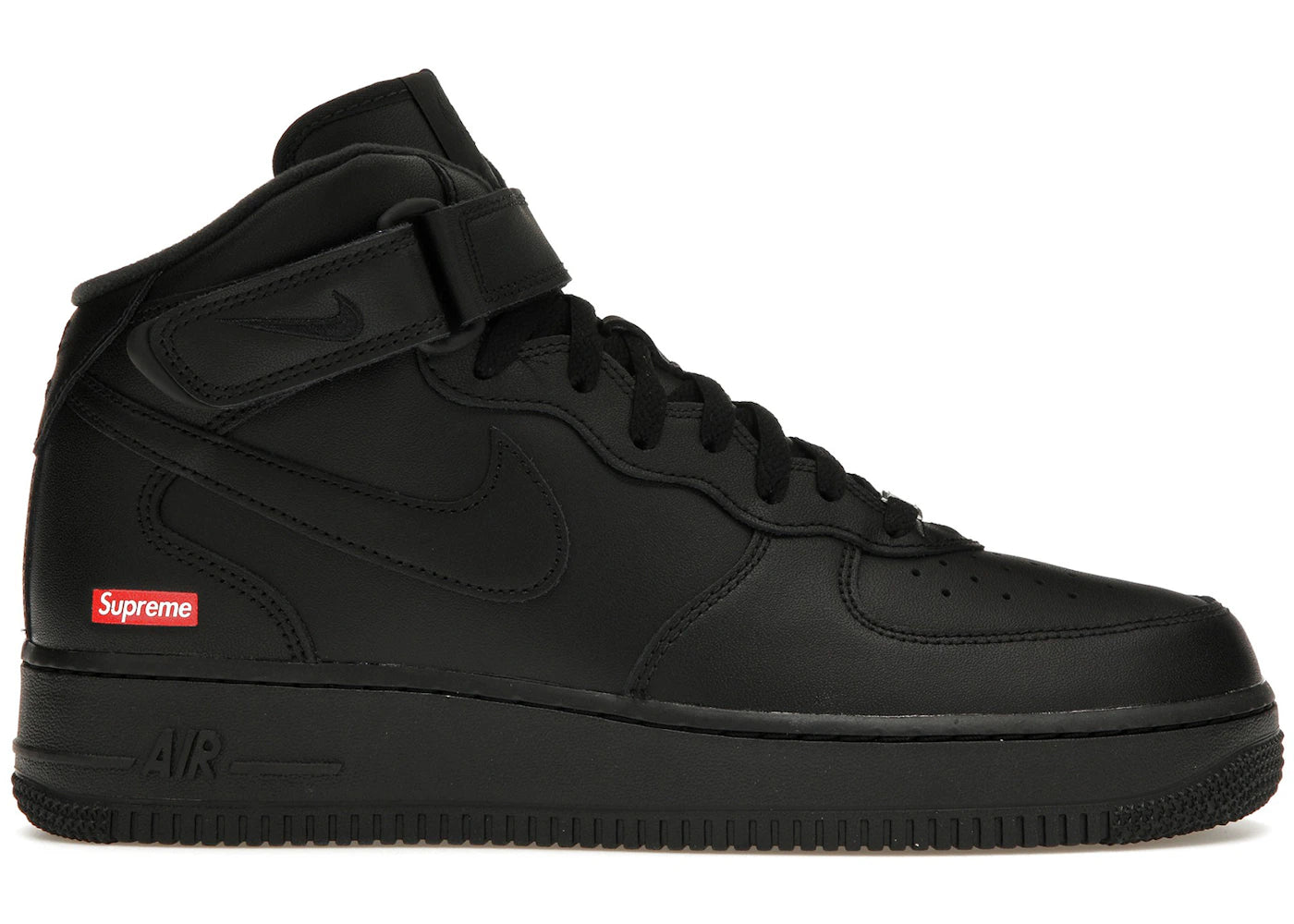 Nike Air Force 1 Mid Supreme Black - FZ8784-001