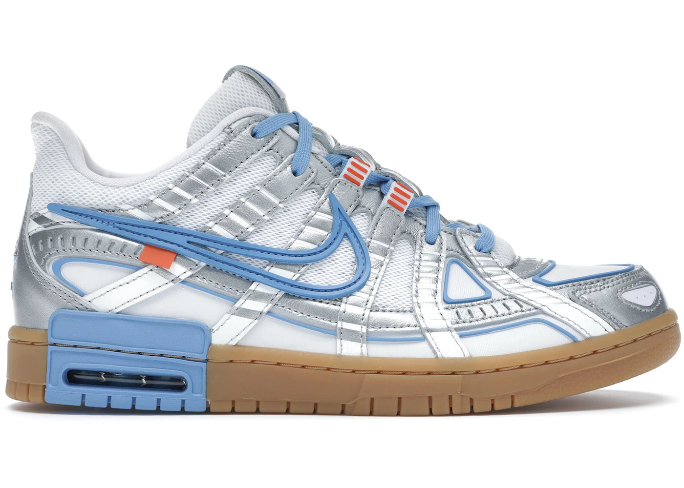 Nike Air Rubber Dunk Off-White UNC - CU6015-100