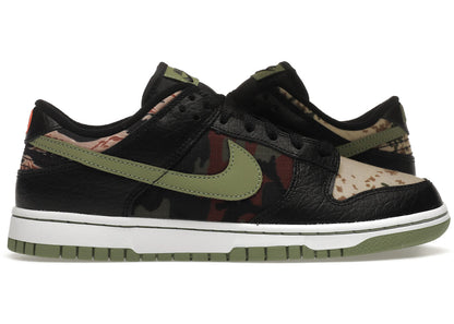 Nike Dunk Low SE Black Multi-Camo (Crazy Camo) - DH0957-001 / DB1909-001