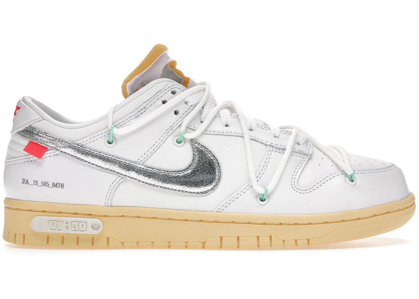 Nike Dunk Low Off-White Lot 1 - DM1602-127