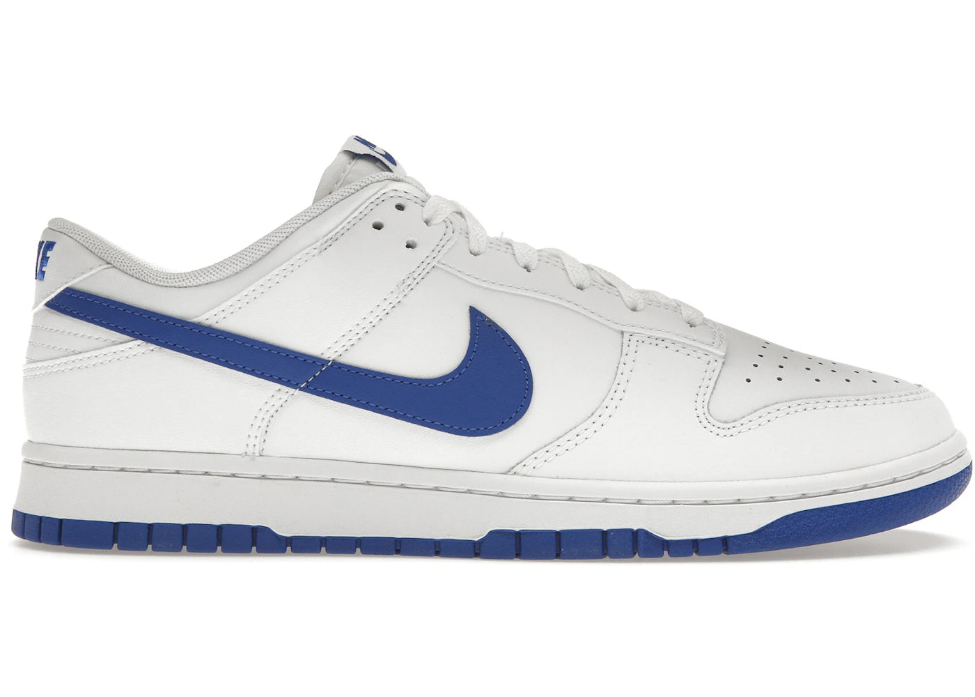 Nike Dunk Low White Hyper Royal - DV0831-104