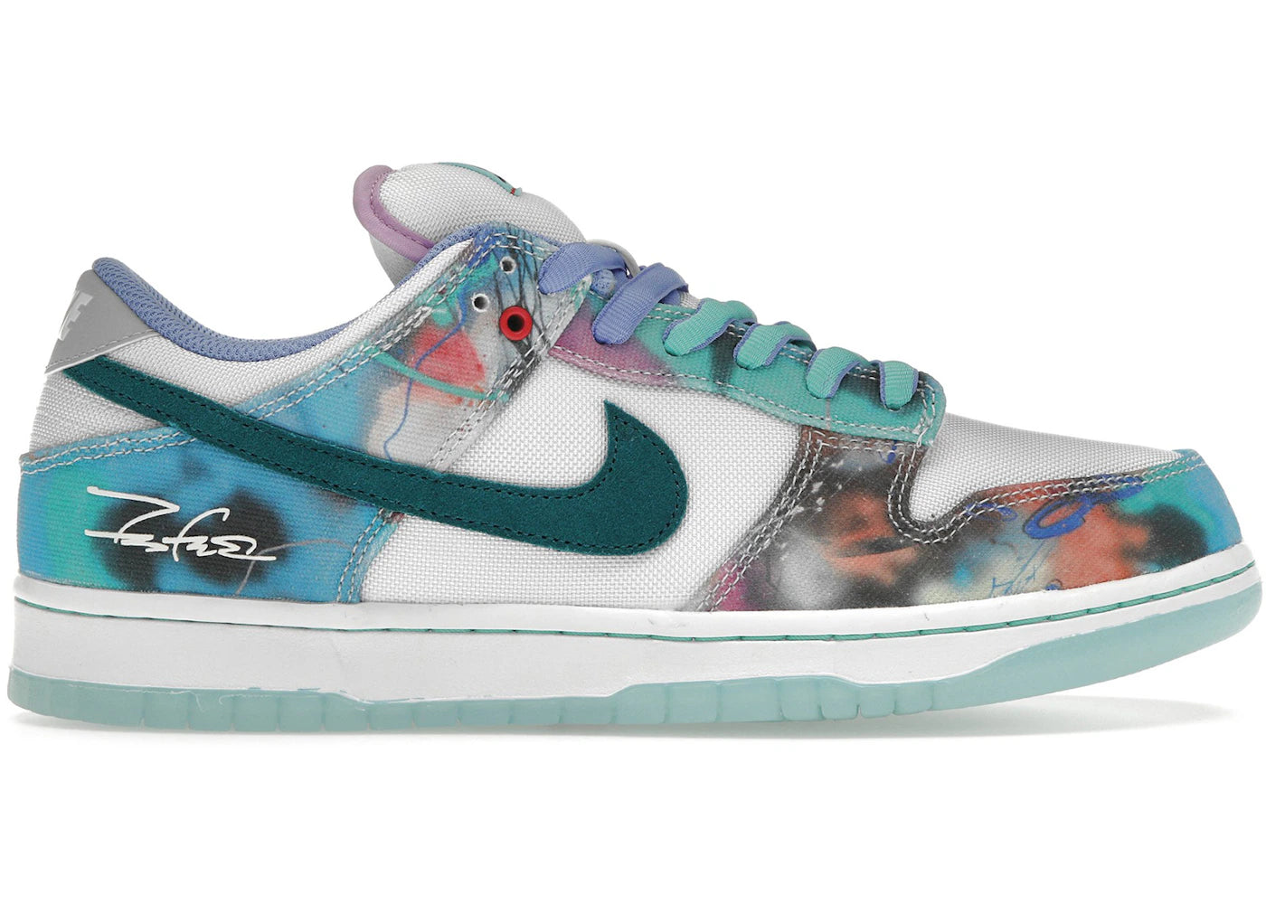 Nike SB Dunk Low Futura Laboratories Bleached Aqua - HF6061-400