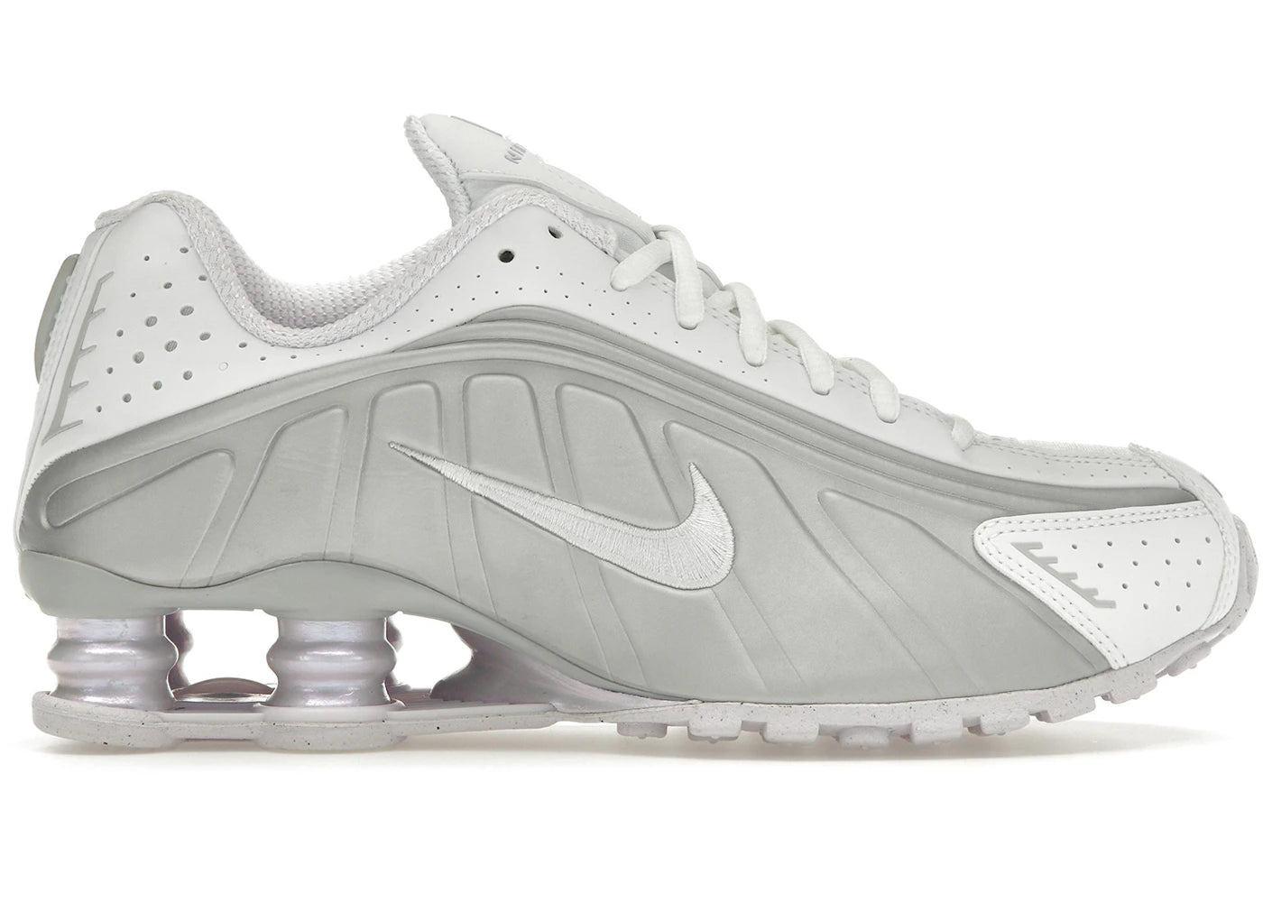 Nike Shox R4 Silver Purple - HF5076-100