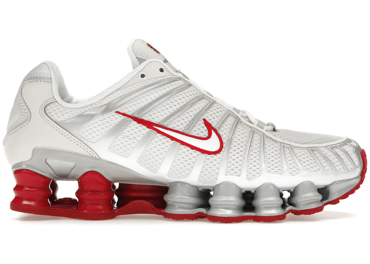 Nike Shox TL Platinum Tint Gym Red - FZ4344-001