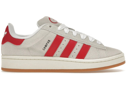 Adidas Campus 00s Crystal White Better Scarlet  - GY0037